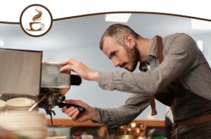 روستر قهوه در کافه ها