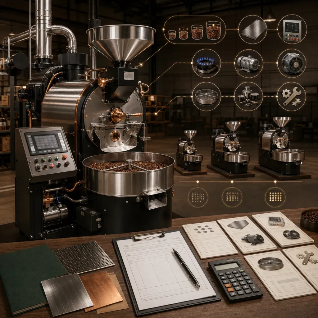 roaster pricing 1 - تلاش صنعت